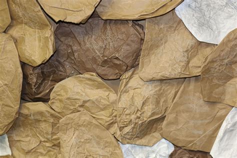 how to make fake rocks from paper bags|brown paper faux rocks.